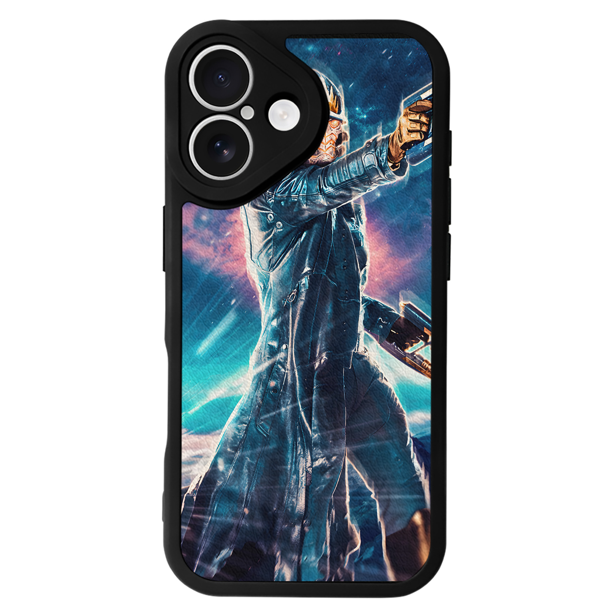 （画像用） アベンジャーズ The Avengers 【iPhone 16シリーズ対応】シリコンスマホケース（レザー調） 材質：シリコン